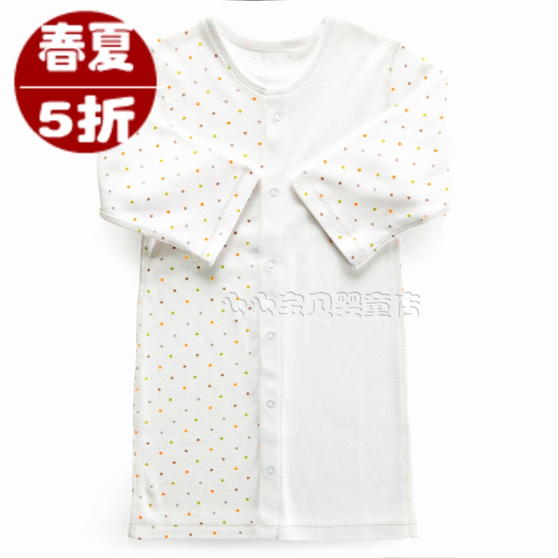 AY Rattan carpenter's spring and summer 100% cotton baby underwear sleepwear pa880-132w baby lounge robe