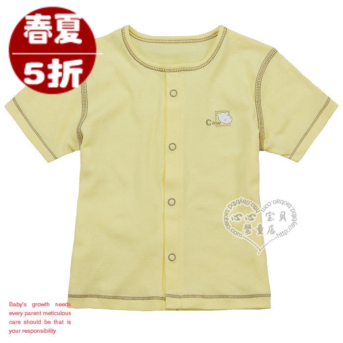 AY Rattan carpenter's summer antibiotic 100% cotton baby underwear pa883-83y short-sleeve sleepwear lounge