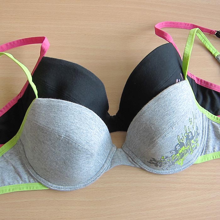 B1 cotton print thin sponge bra insert 80b80c85b