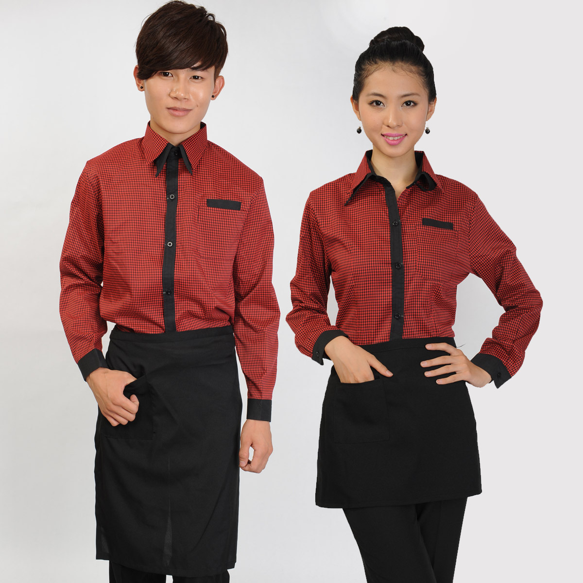 B265 work wear summer long-sleeve work wear set