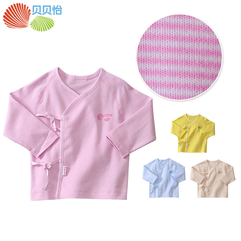 Baby clothes spring and autumn baby 100% cotton newborn long johns baby underwear top monk clothes 311