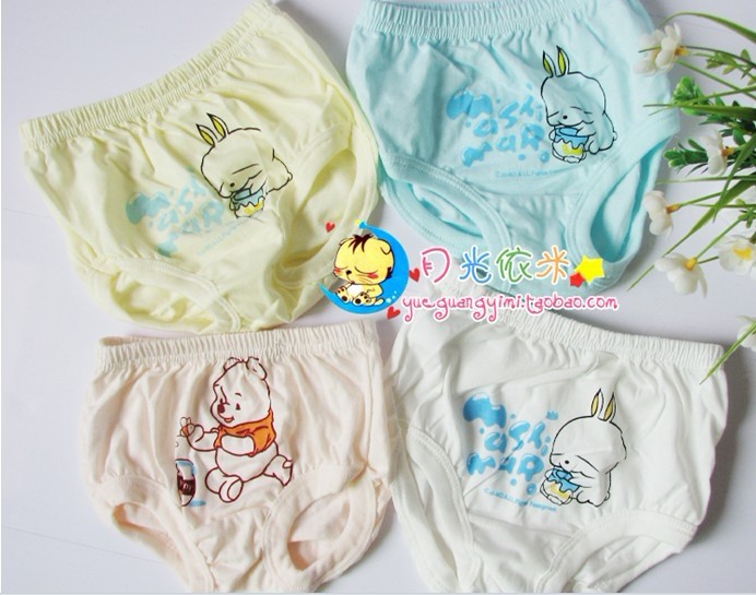 Baby lobster infant ploughboys small panties baby panties cartoon briefs male child female child panties 100% cotton shorts