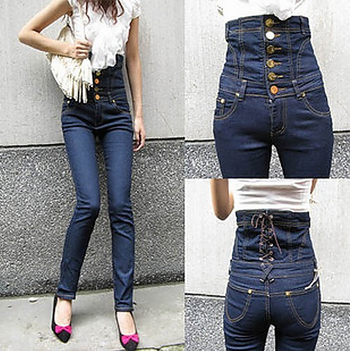 Back strap jeans 9218 free shipping