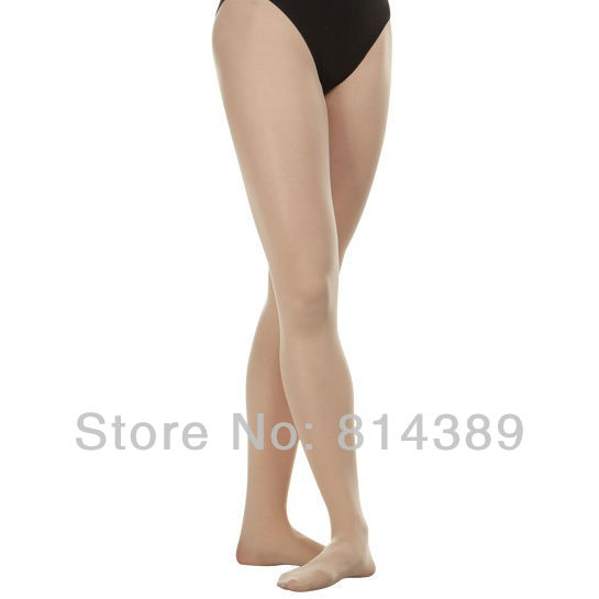 Ballet footed tights in full sole with crotch, available in child and adult sizes, 3 colors available to choose