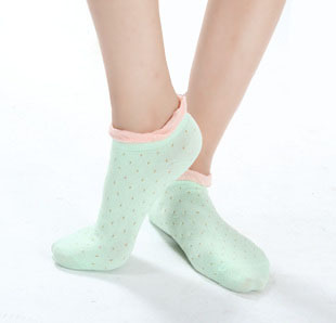 Bamboo fiber, fine wave point, lace, invisible socks, women's socks /freeshipping