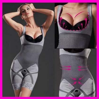 Bamboo Fiber Slim N Lift Shapers Shape Slimming Antibacterial And Elastic Bodysuits Free Shipping