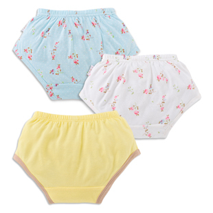 Bamboo fibre child panties male female child baby panties baby panties cool and comfortable