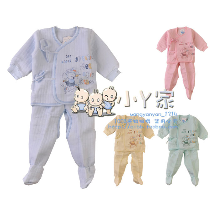 Bamboo fibre monk clothing entresol thermal set newborn 3979