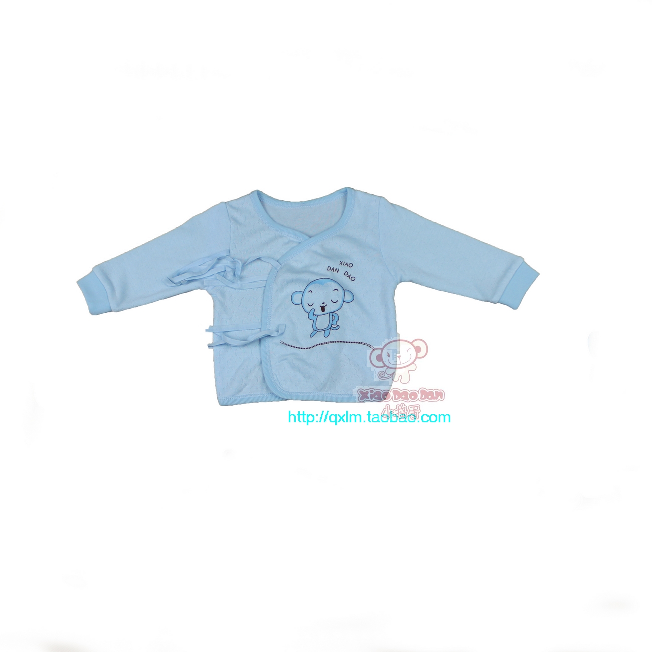 Bamboo fibre spring and autumn baby child clothing top newborn underwear clothes monk clothes sleepwear