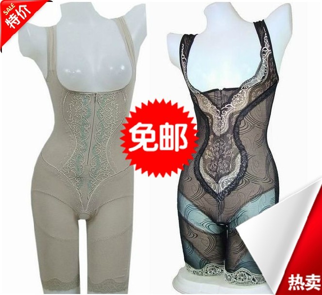 Bamboo one piece shaper slimming clothes body shaping beauty care clothing style