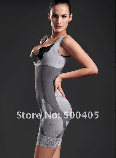 Bamboo Slimming sexy ladies' shapewear Body Shaper Underwear Natural 100pcs/lot  Free  shipping