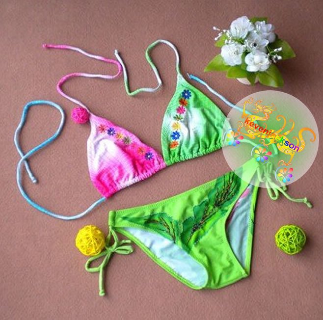 beautiful colorful and sexy Bikini free shipping