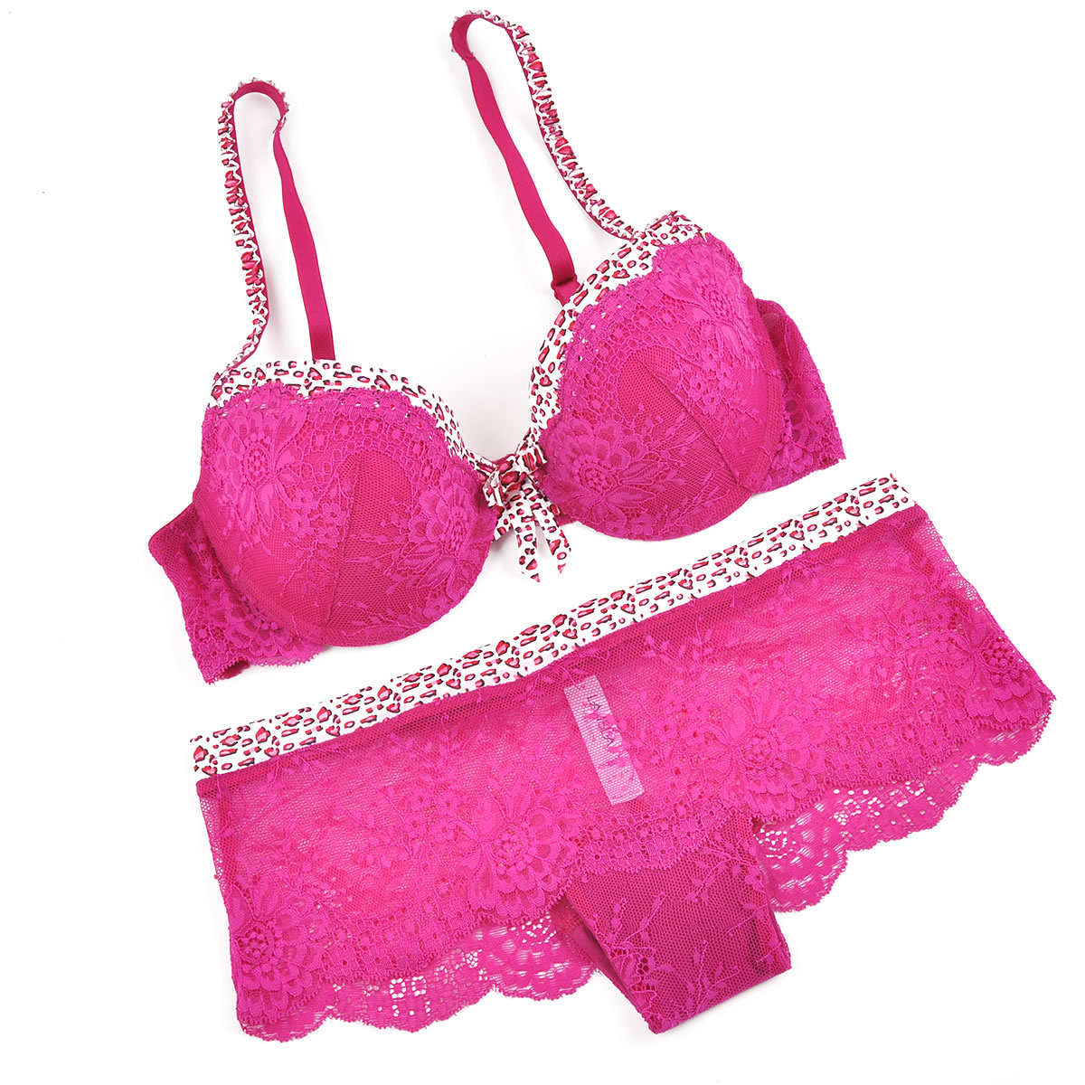 Beautiful luxury lace push up cup bra set plus size available large cup d179