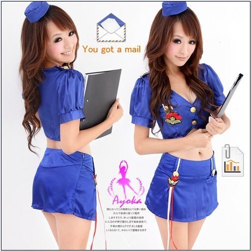 Beauty stewardess clothes cosplay role uniform sexy stewardess mounted stewardess uniforms temptation