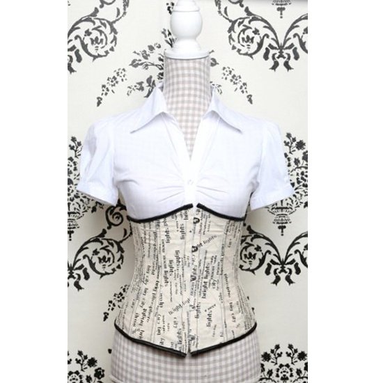 Beige Color Underbust Corset Sexy Lingerie Free shipping - 7327