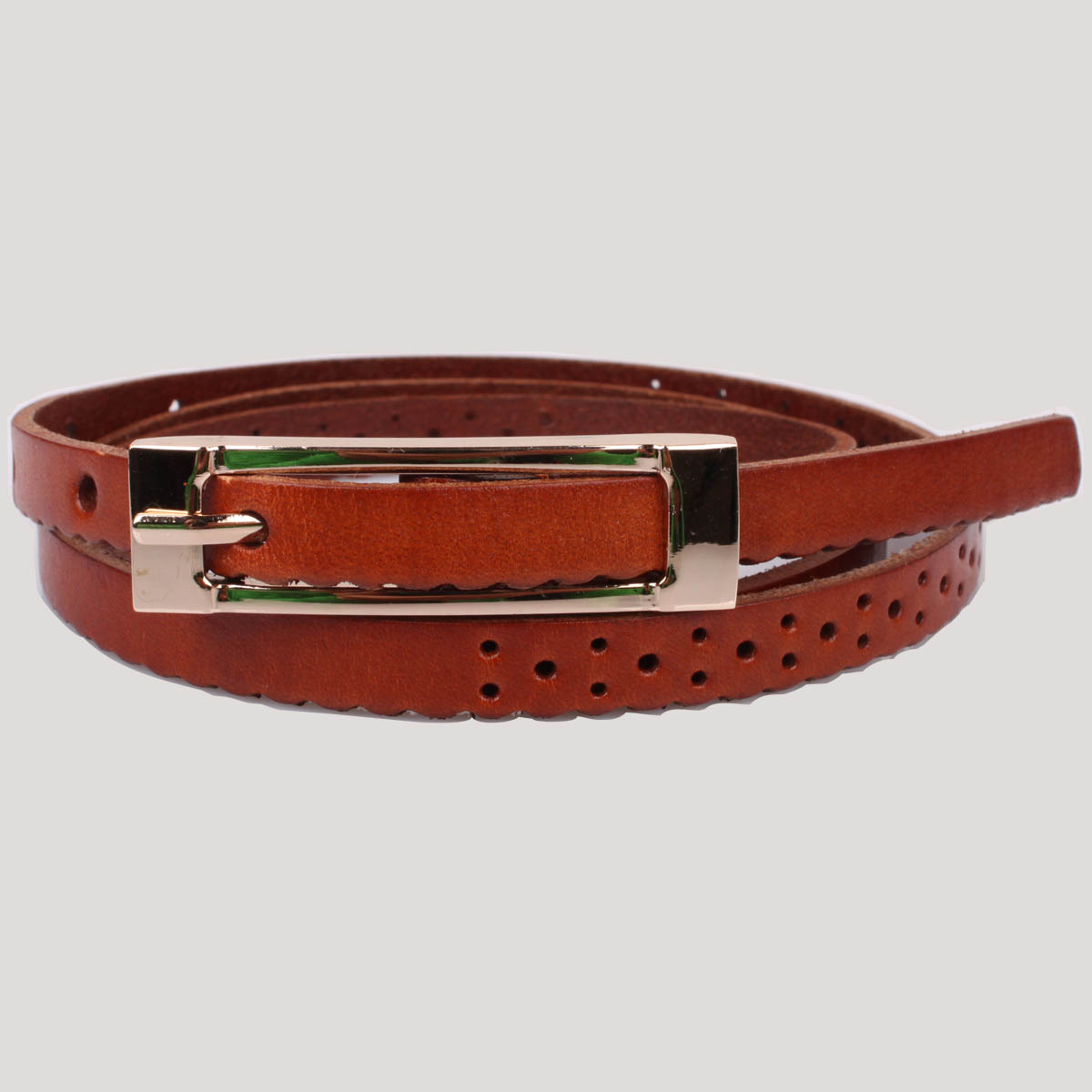 Belt female cowhide genuine leather sweet all-match strap laciness fashionable casual decoration