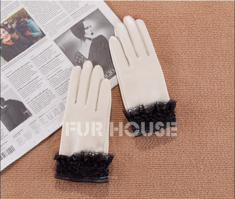 Best Christmas Gift!  Free shipping+ New Arrival Fashion100% genuine leather sheep skin gloves