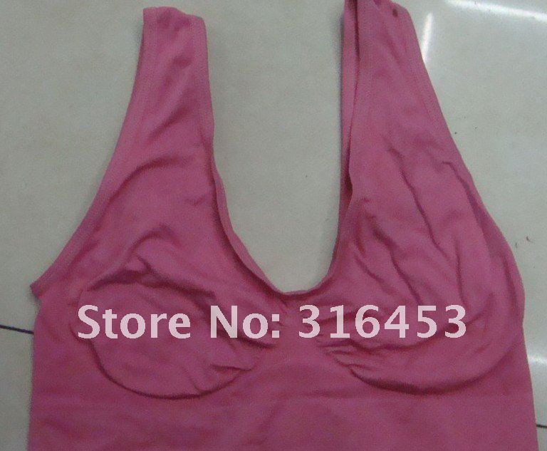 Best quality 8 colors  high quality Ahh Bra Seamless Bra Genie Bra free shipping by dhl ups 60pcs