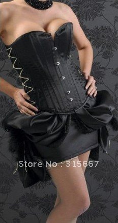 Best quality corset,nice color,2012new design 1pcs wholesale