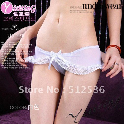 Best selling Bow Cozy sexy ladies panties,tanga,lingerie, colorful,one size