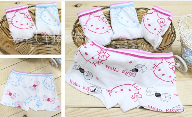 Best selling! new fashion children underwear girls underwear hello kitty briefs Free shipping 20pcs/lot