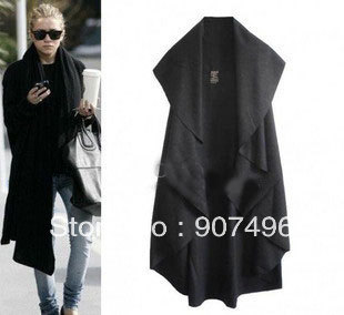 Best Selling!! women fashion wool  trench coat sleeveless cape lady outerwear  winter vintage coat Vest +free shipping