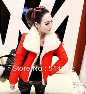 Best Selling!!Women's Fashion Big Lapel Wool Coat Winter Jacket Outwear +free shipping