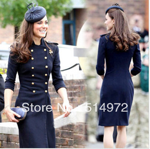 Best Selling!!Womens' Double-breasted wool Coat Winter autumn outwear womens tops+free shipping