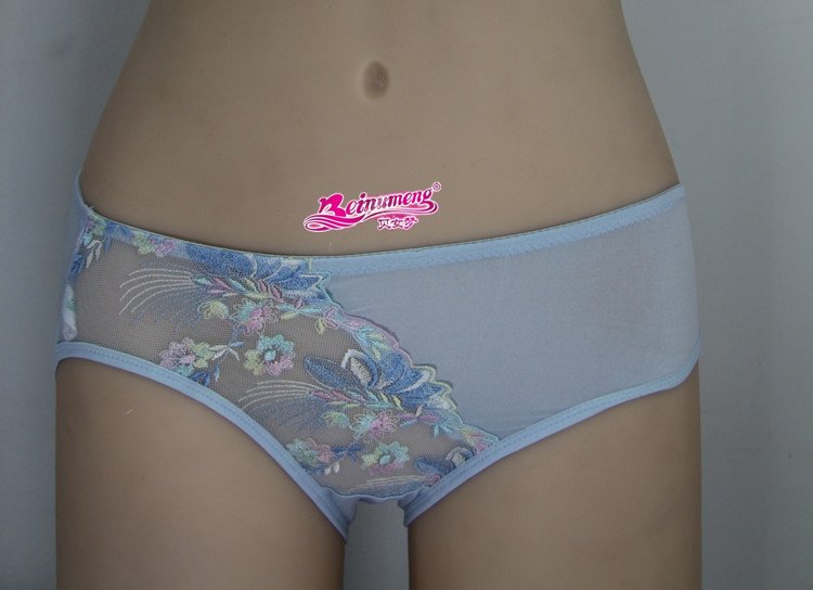 Beta female dream SEXY LACE PANTIES / Ladies Silk PANTIES / knitted silk SPANDEX SHORTS / pants