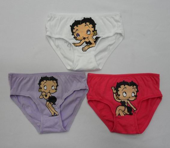 Betty boop children girl underwear, cute girl briefs,kids girl shorts, baby cotton shorts,kids shorts 2~10years