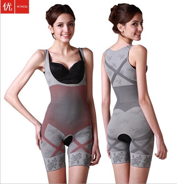 Big promotion!Hot sell!free shipping Magic slimming underwear gen bamboo charcoal slimming suit Body Shaping clothing