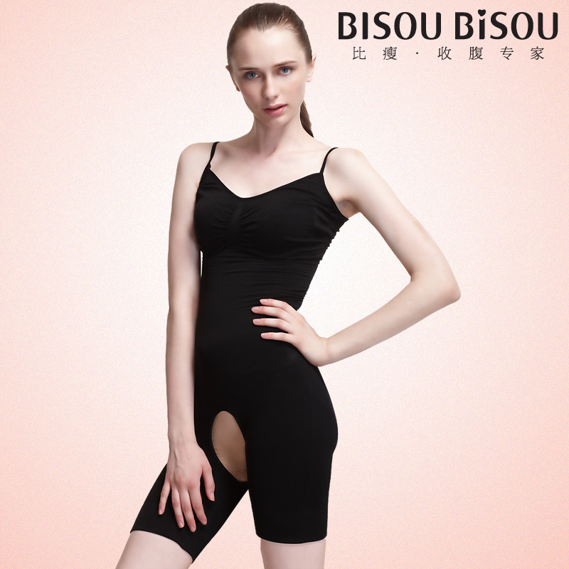 Bisou bisou abdomen shaper drawing butt-lifting body shaping small vest bodysuit