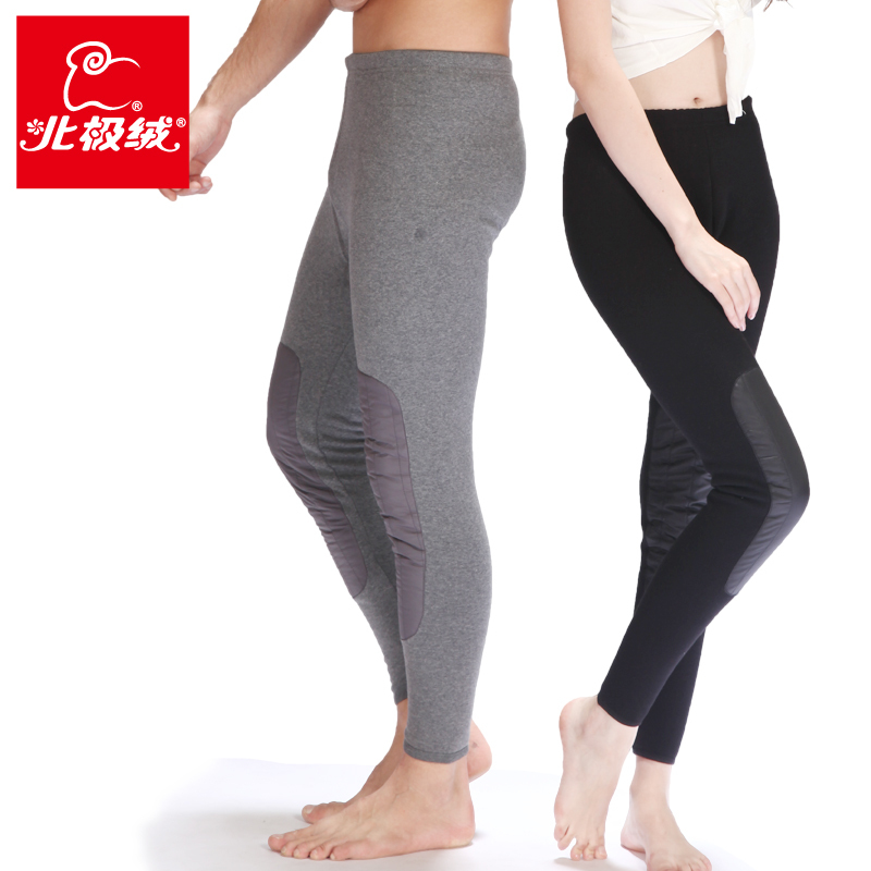 BJR 20 double layer thickening velvet wool kneepad warm pants lovers legging