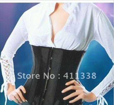 Black Europe and the United States court corset waist shapewear poly folder Maga111