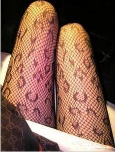 Black Mesh Jacquard Tights Nets Sexy Leopard Grain Female Pantyhose Women's Lady's Socks