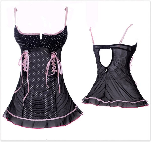 Black Sexy and Fashion Corset + Freeshipping Wholesale and retail - 3173