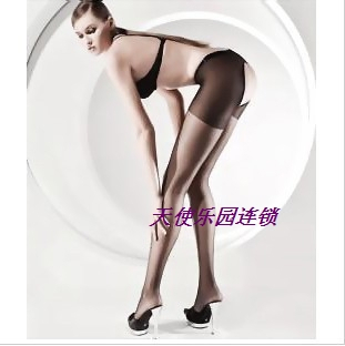 Black single face open-crotch cutout stockings pantyhose sexy one piece stockings female supplies 4013