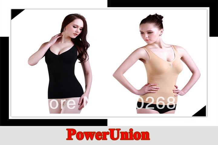 Body Make Cami Super Slim Vest Body Shaper underwear 200pcs Free shipping