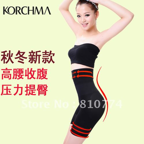 Body shaping female high waist abdomen drawing butt-lifting panties slimming pants puerperal cummerbund