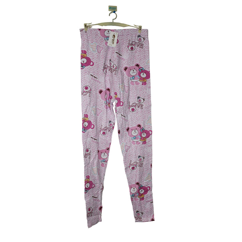 BOSIDENG warm pants soft cotton print 1001