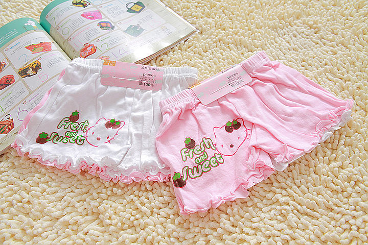 Boxer panties 100% cotton comfortable child panties