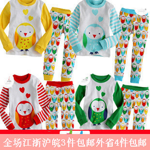 Boys clothing girls clothing child underwear set autumn 2012 fashion long johns long-sleeve lounge