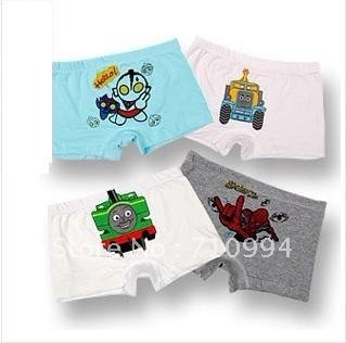 boys in underwear girls in Cotton boxer underwear Free Shipping(16pcs\lot)#001