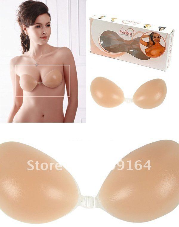 BR01 Sexy Silicone Invisible Adhesive Free Bra