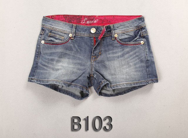 Brand new Lady denim shorts,women's jeans shorts,hot sale ladies' denim short pants size:26-32,free shipping B103