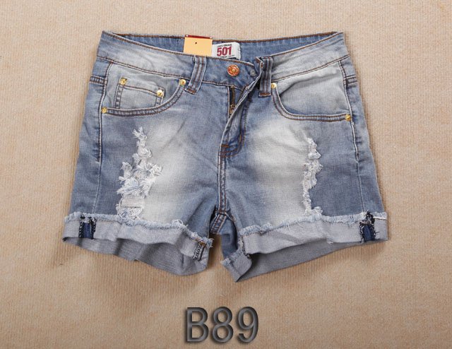 Brand new Lady denim shorts,women's jeans shorts,hot sale ladies' denim short pants size:26-32,free shipping B89