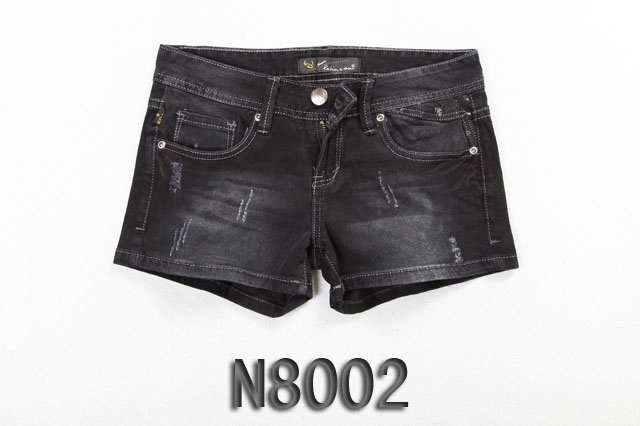 Brand new Lady denim shorts,women's jeans shorts,hot sale ladies' denim short pants size:26-32,free shipping  N8002