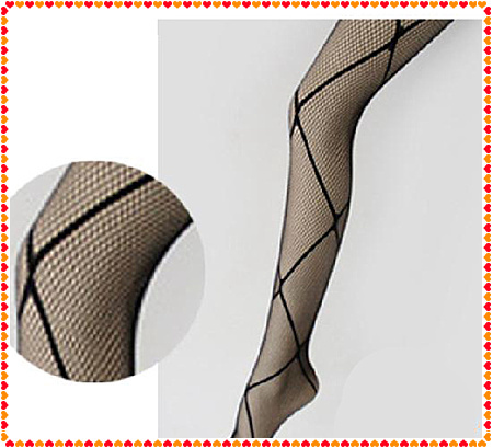 Brand NewHigh Quality5pcs Fashion Sexy Black Fishnet Stocking Cross Net Tights Pantyhose Free shipping