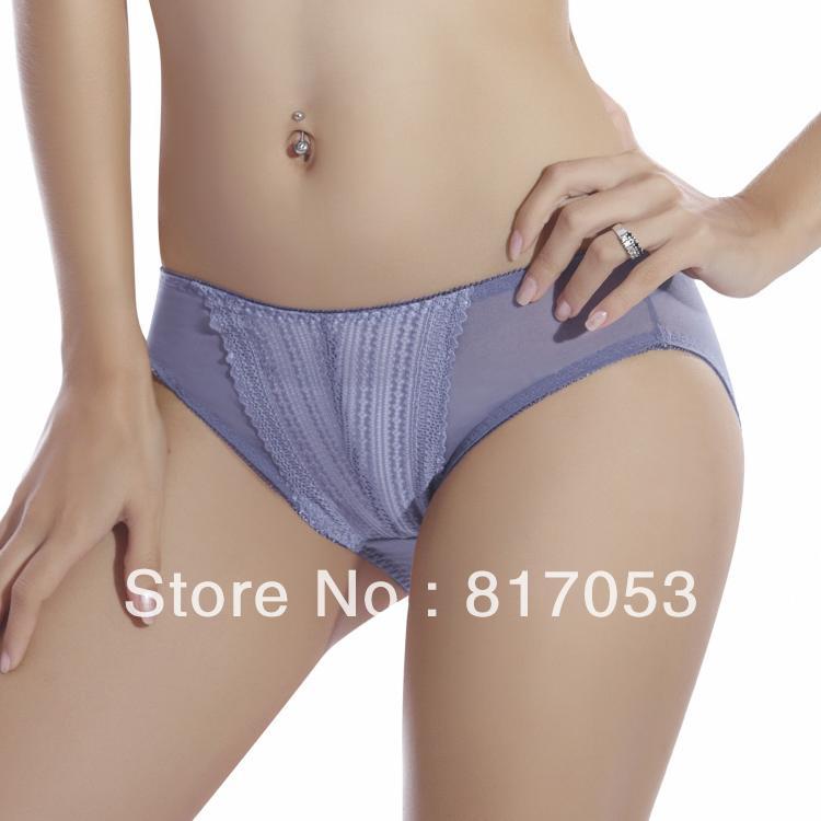 Brand Panty sexy gauze lace decoration comfortable breathable women's trigonometric panties Sweets