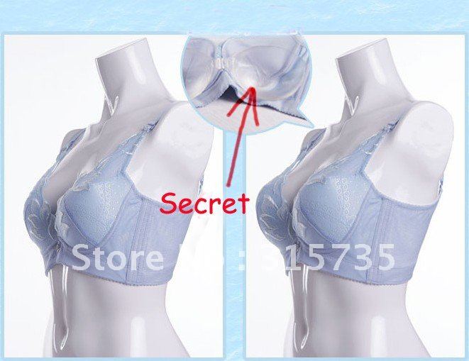 Breast Invisible Silicone Thickening Gather Sex transparent color bra.Lady Underwear Silicone bra.Free Shipping